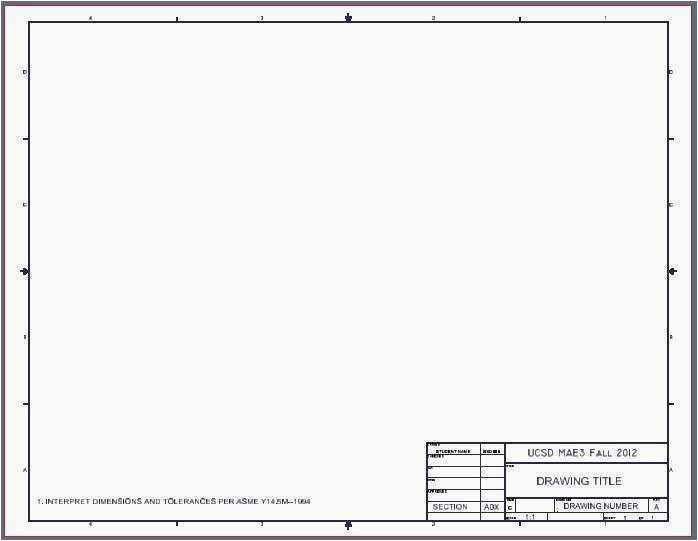 title block template autocad download